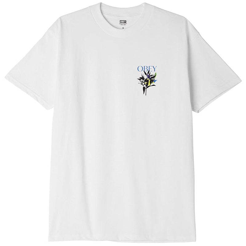 Obey Botanical T-Shirt White