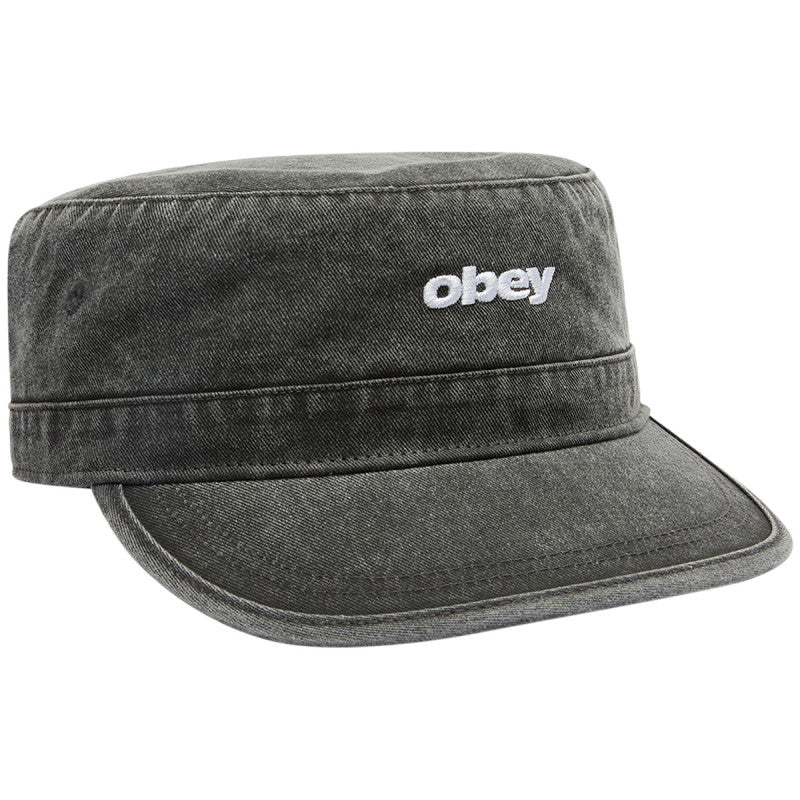Obey Boxcar Pillbox Hat Pigment Black