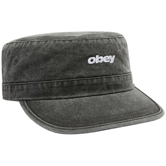 Obey Boxcar Pillbox Hat Pigment Black