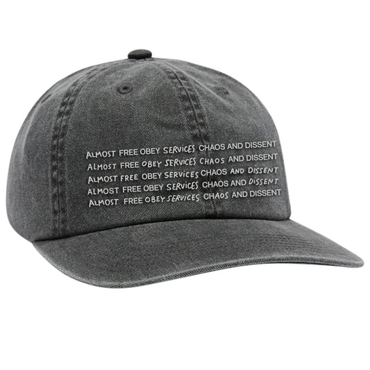 Obey Brain Controller Cap Pigment Black