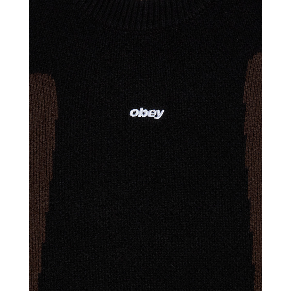 Obey Brann Sweater Digital Black
