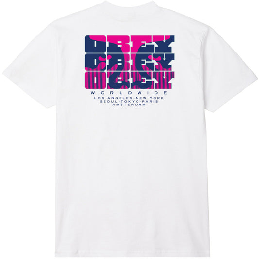 Obey Brick By Brick T-Shirt White