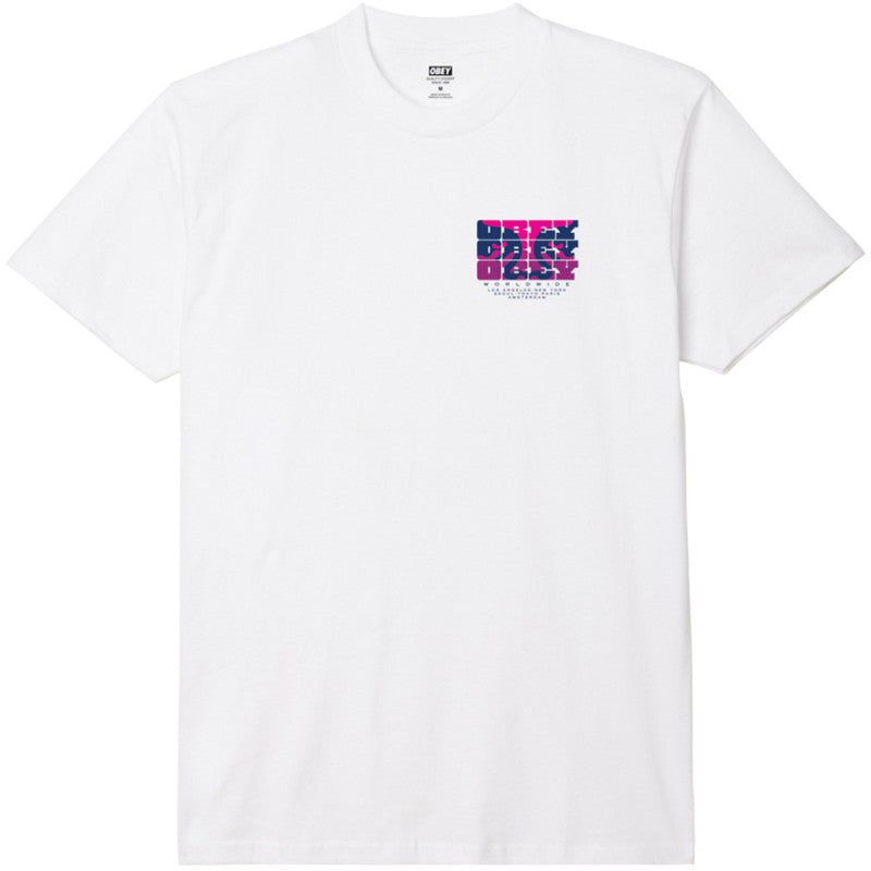 Obey Brick By Brick T-Shirt White