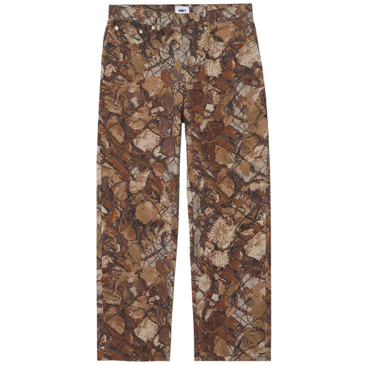 Obey Classic Baggy Denim Pant Fence Camo