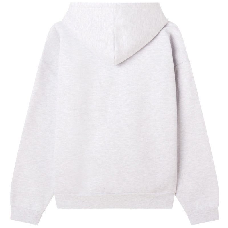 Obey Collegiate Extra Heavy II Hooded Sweater Ash Grey