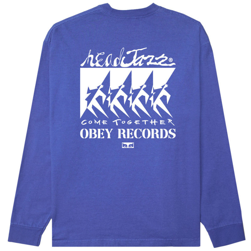 Obey Come Together T-Shirt Pigment Electric Indigo