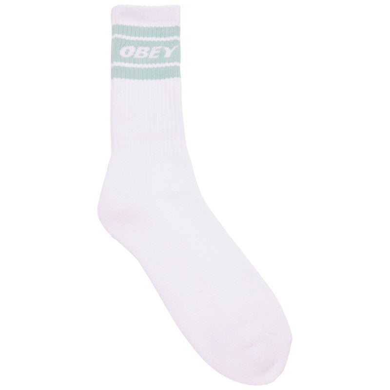 Obey Cooper II Socks White/Surf Spray