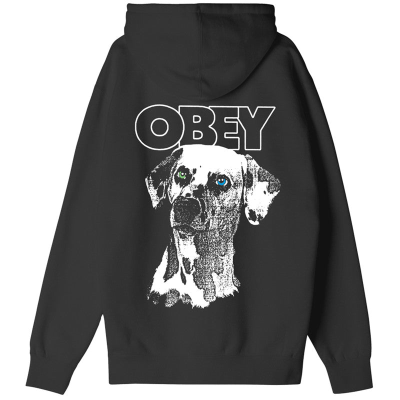 Obey Dalmation Hooded Sweater Black