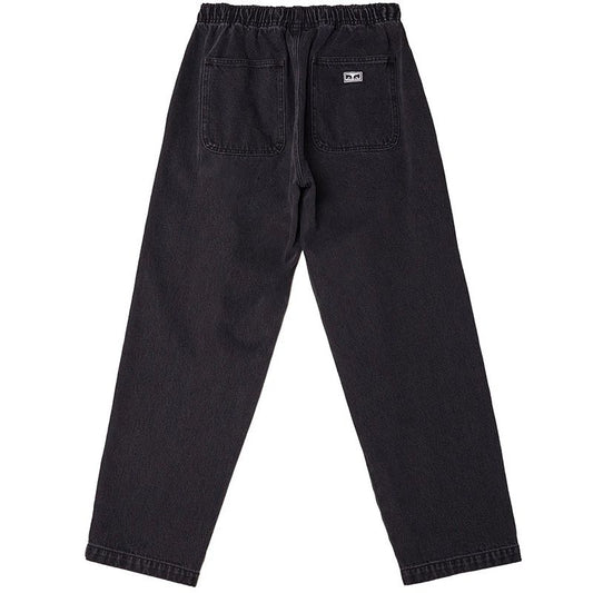 Obey Easy Denim Pant Faded Black