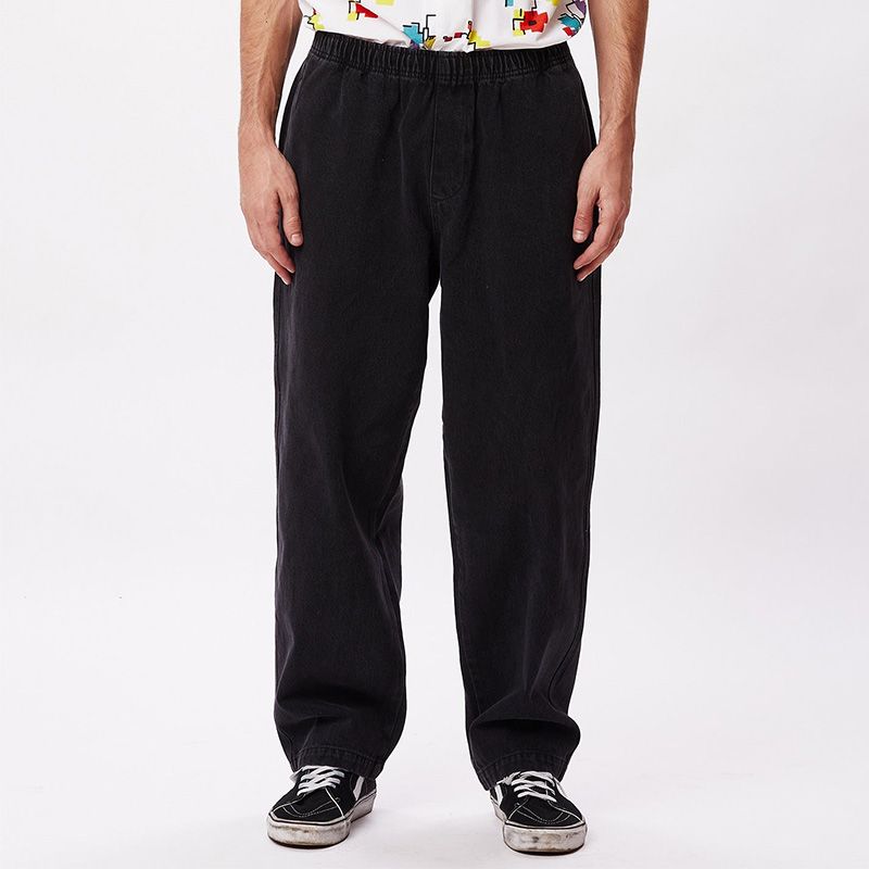Obey Easy Denim Pant Faded Black