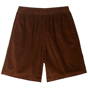 Obey Easy Relaxed Corduroy Short Sepia