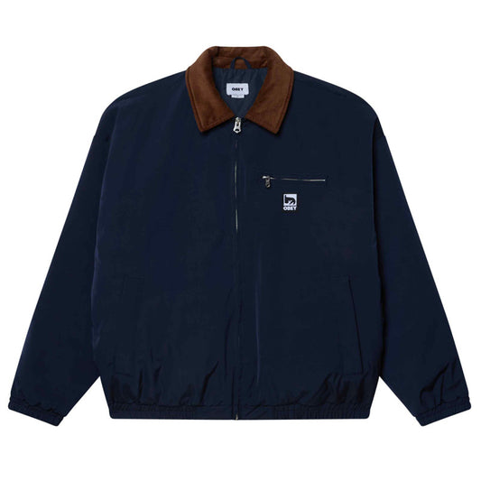 Obey Elysian Jacket Dark Navy