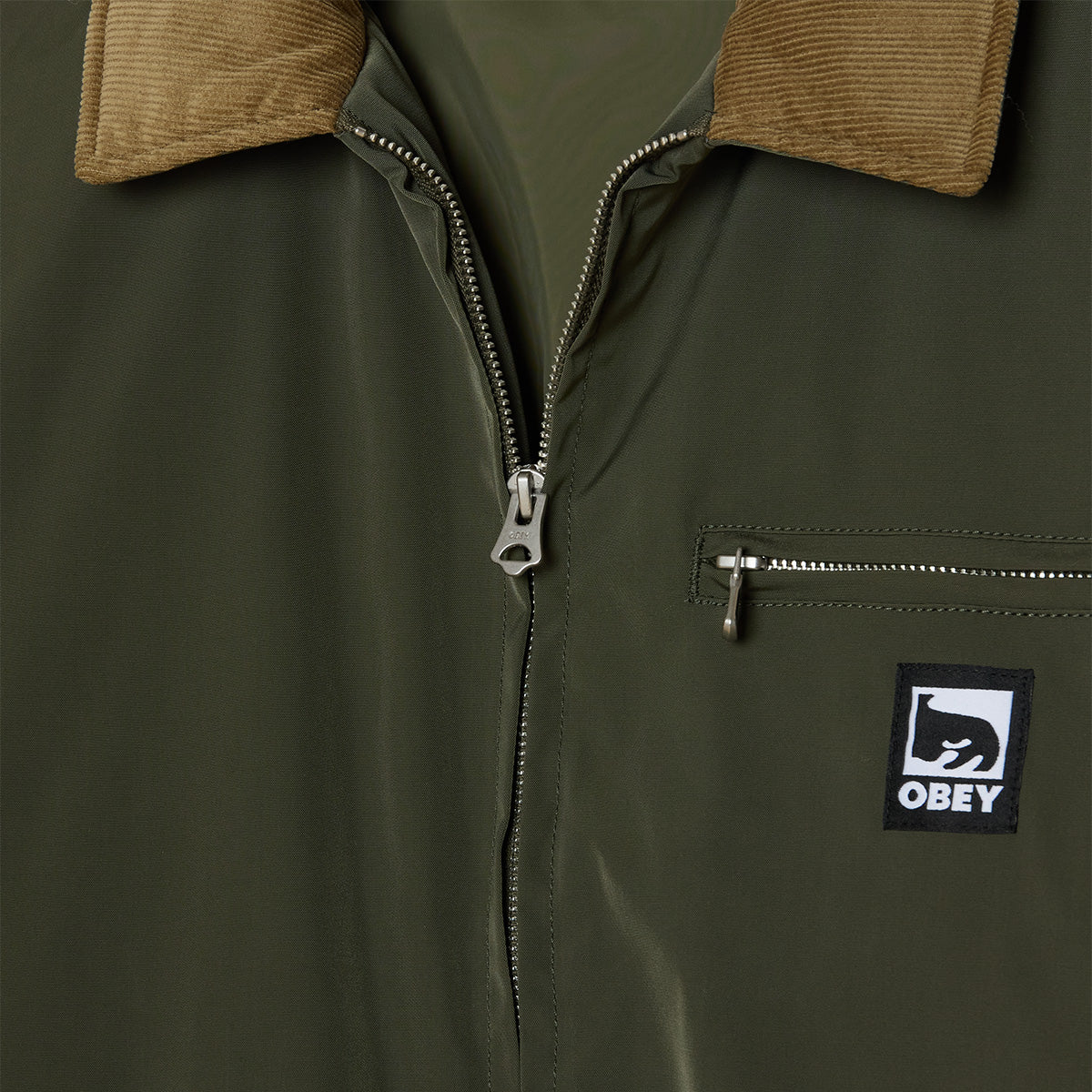Obey Elysian Jacket Grape Leaf