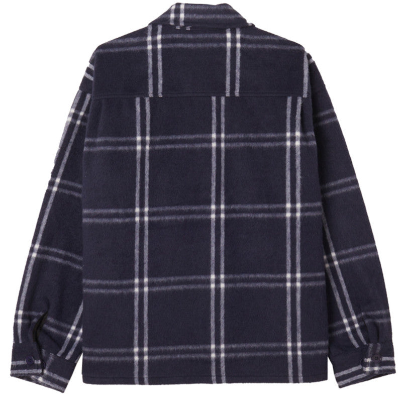 Obey Entrada Shirt Jacket Academy Navy