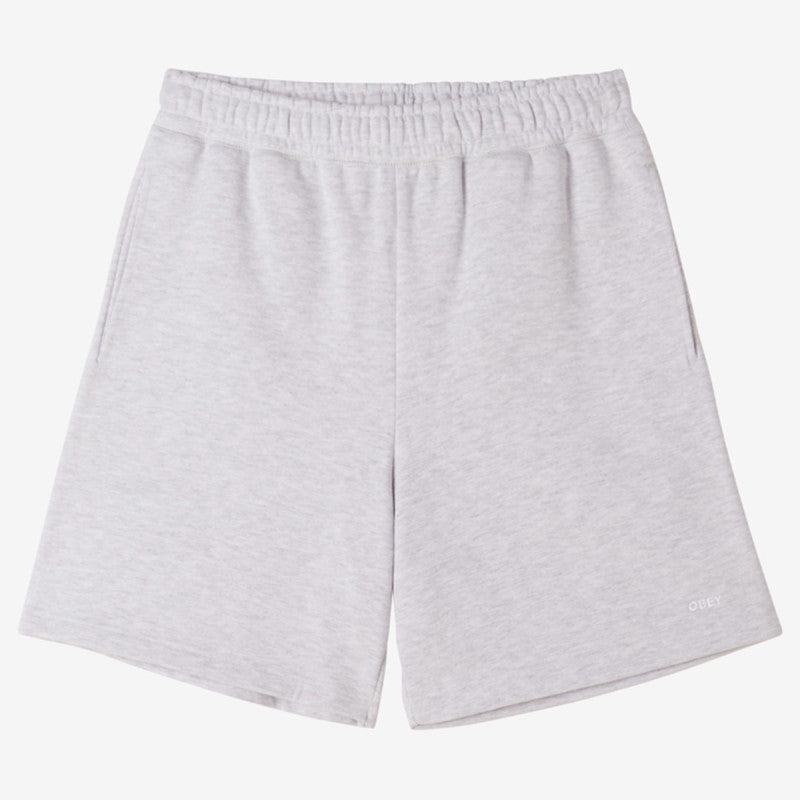 Obey Established Works Bold Sweat Short Ash Grey