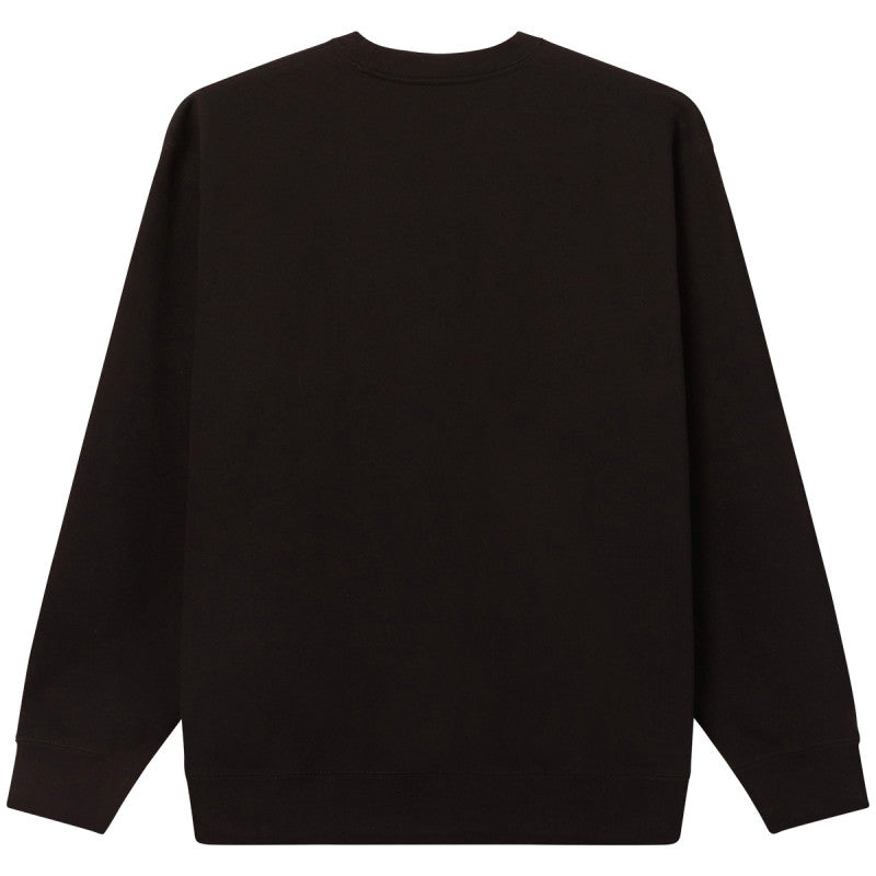 Obey Established Works Eyes II Crewneck Sweater Black