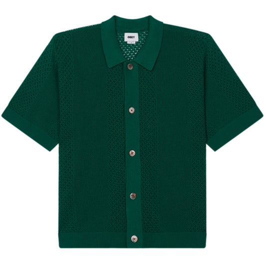 Obey Evan Sweater Forest Green