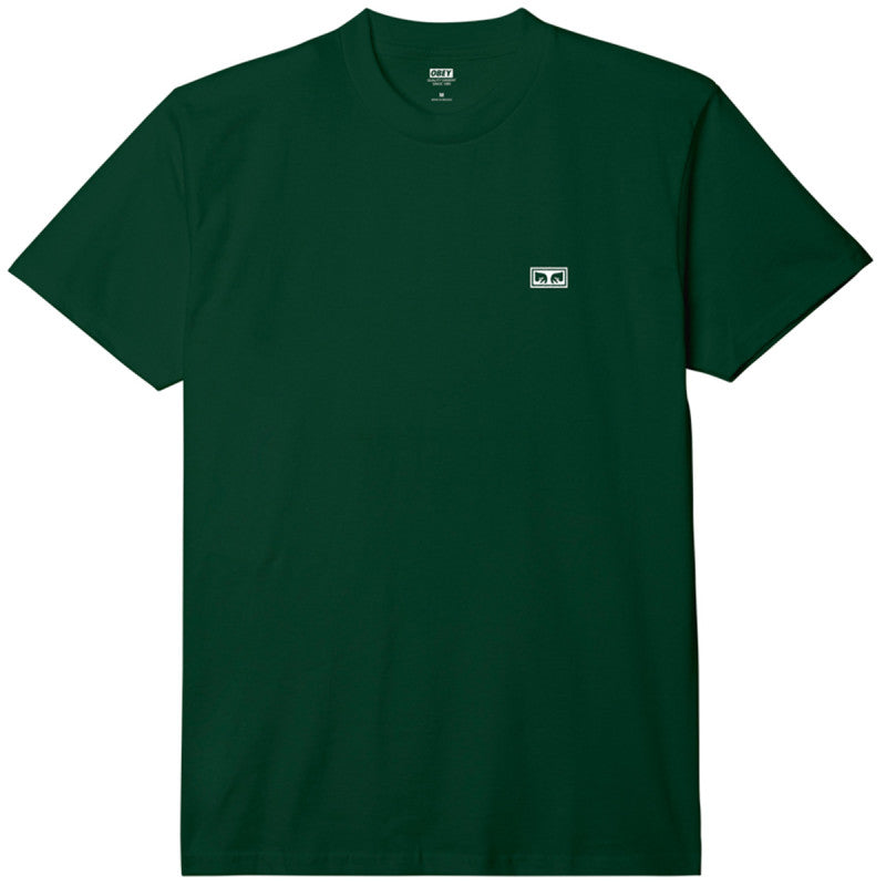 Obey Eyes 3 T-Shirt Forest Green