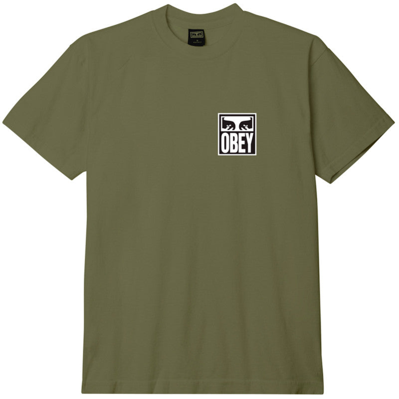 Obey Eyes Icon 2 T-Shirt Moss Green