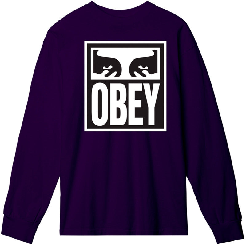 Obey Eyes Icon 2 T-Shirt Plum Perfect