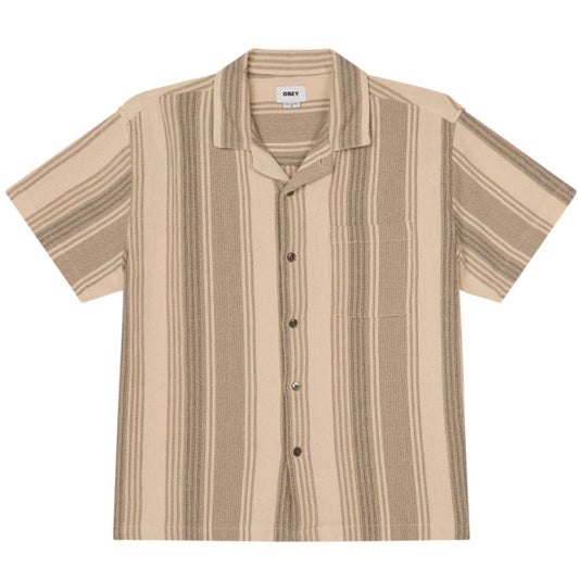 Obey Frazer Woven Shirt Birch