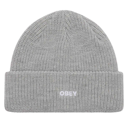 Obey Future Beanie Heather Grey