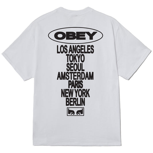 Obey Global Impact T-Shirt White