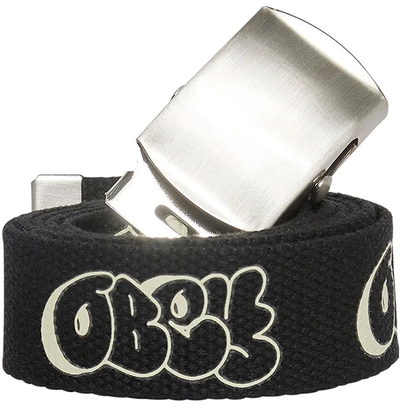 Obey Graffiti Belt Black