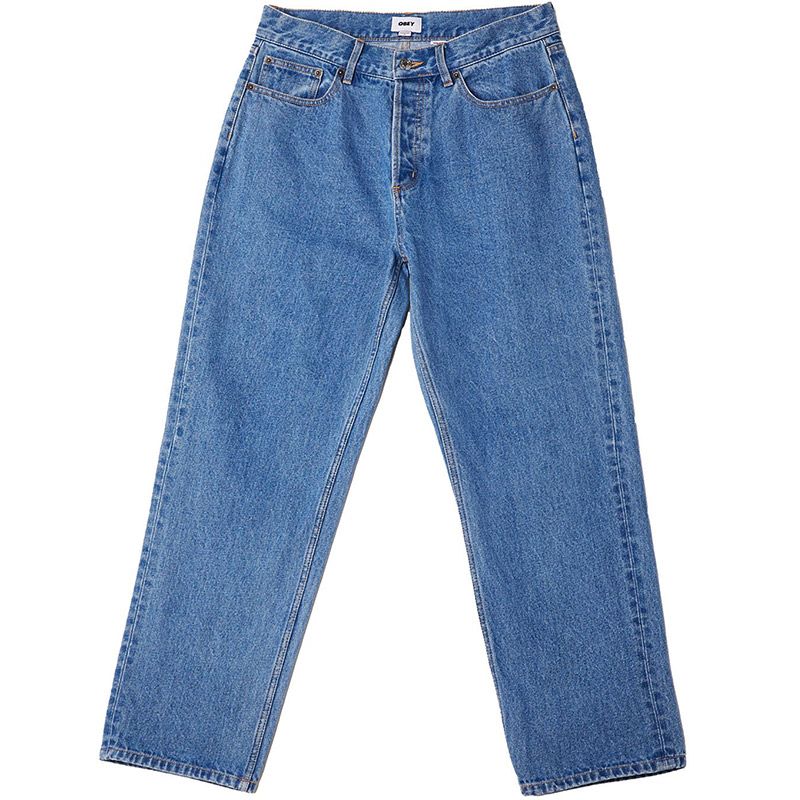 Obey Hardwork Denim Pants Light Indigo