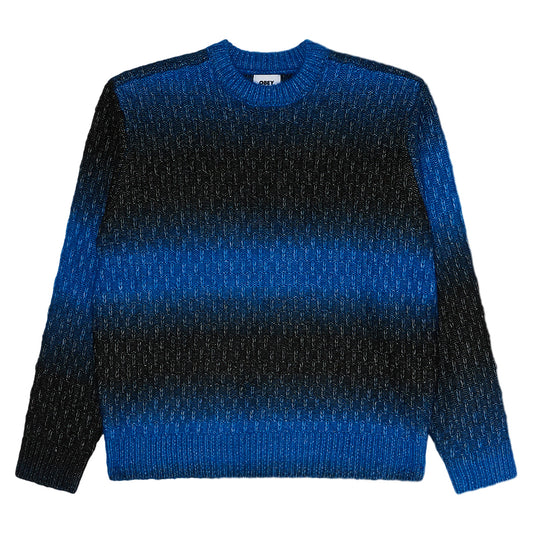 Obey Haze Gradient Sweater Blue