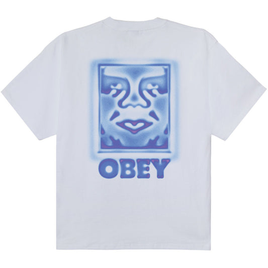 Obey Heat Map Icon T-Shirt White