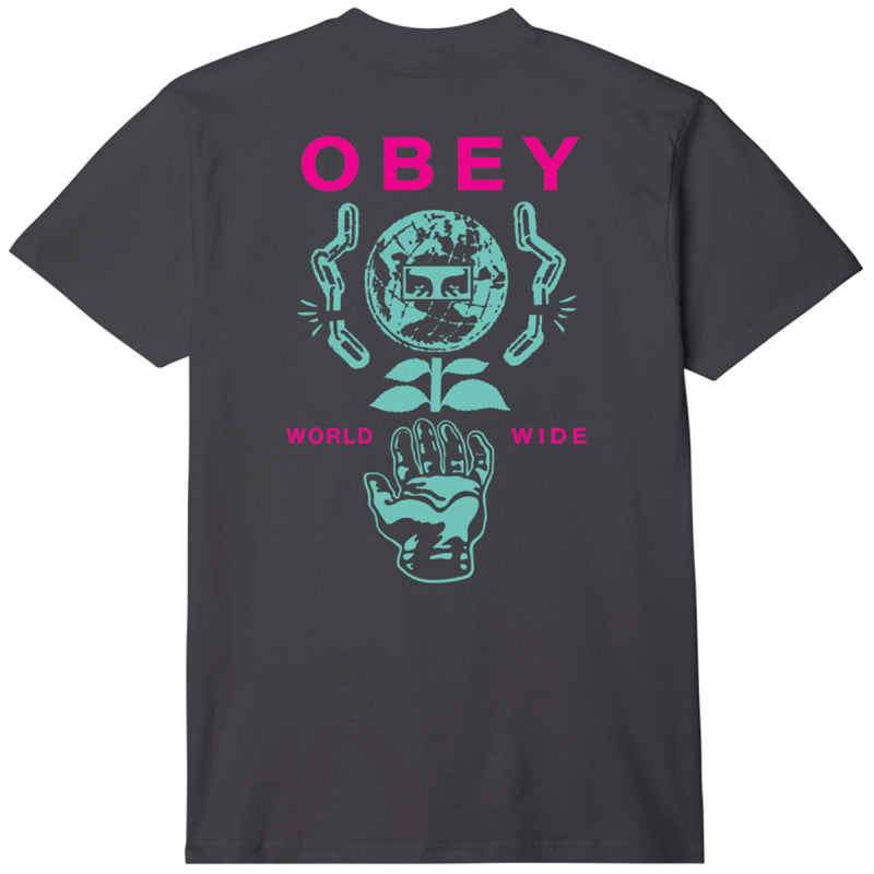 Obey Helping Hand T-Shirt Black