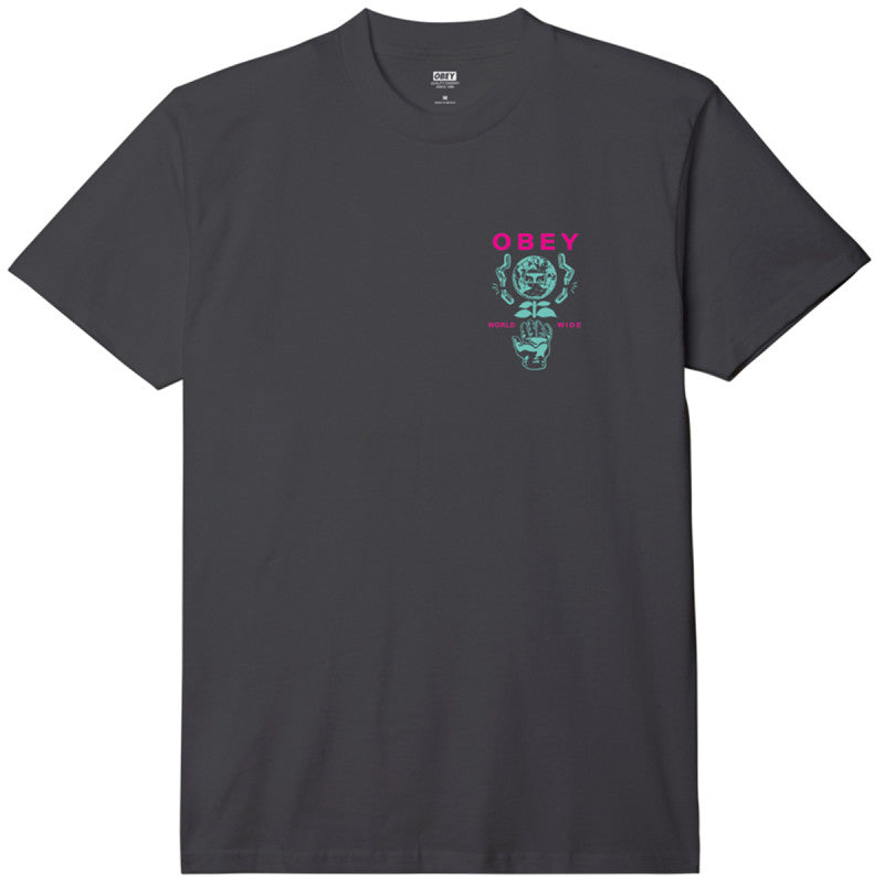 Obey Helping Hand T-Shirt Black