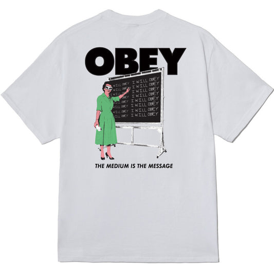 Obey I Will Obey T-Shirt White