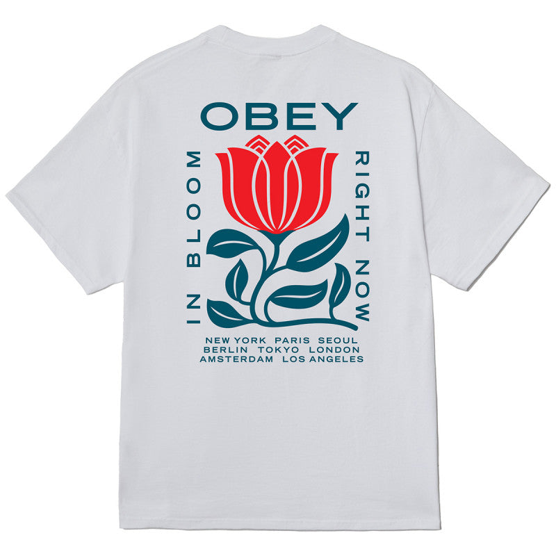 Obey In Bloom T-Shirt White