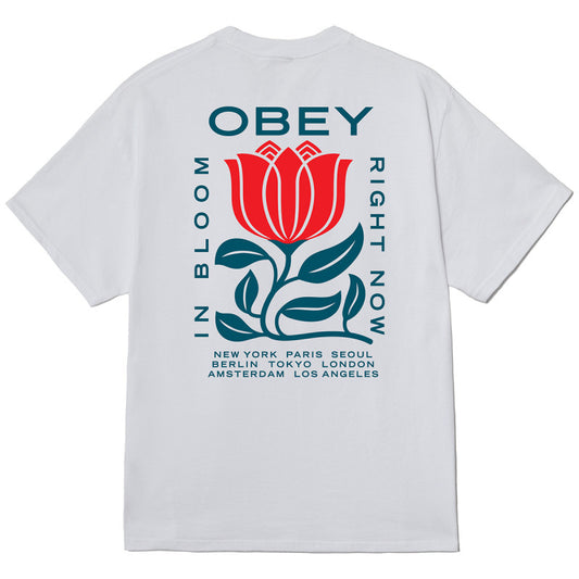 Obey In Bloom T-Shirt White