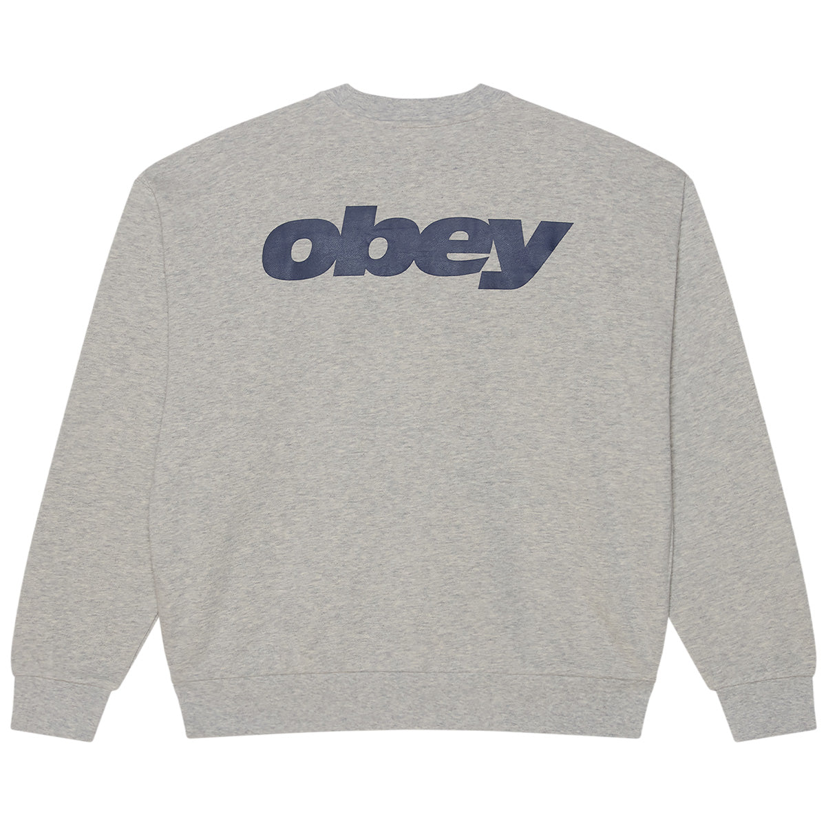 Obey League Crewneck Sweater Ash Grey