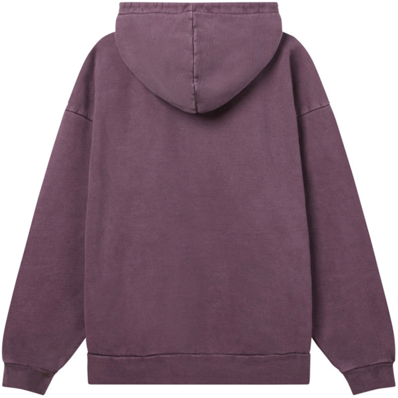 Obey Lowercase Pigment Hooded Sweater Pigment Plum Perfect