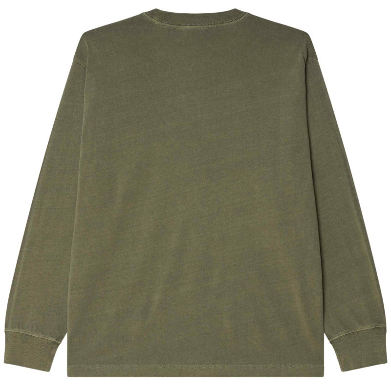 Obey Lowercase Pigment Longsleeve T-Shirt Pigment Deep Lichen Green