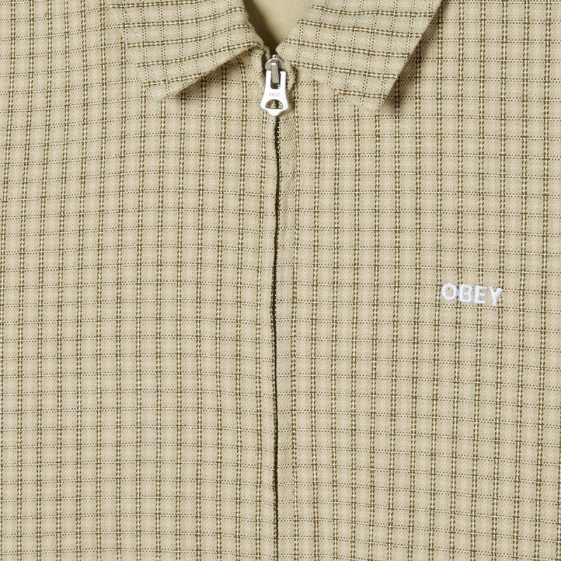 Obey Luther Blouson Jacket Abbey Stone