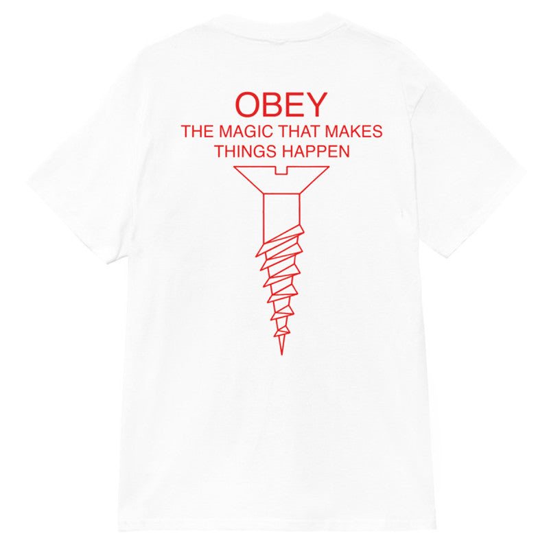 Obey Magic T-Shirt White