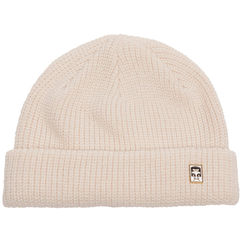 Obey Micro Beanie Blanc De Blanc