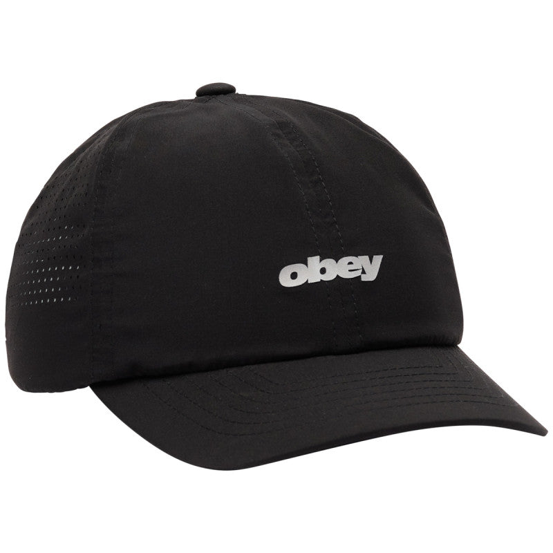 Obey Pace 6 Panel Trail Cap Black