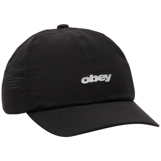 Obey Pace 6 Panel Trail Cap Black