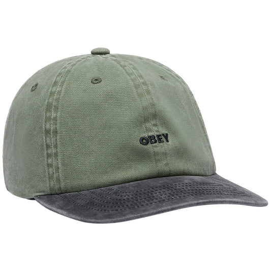 Obey Pigment Obey Bold 6 Panel SB Pigment Olive Multi