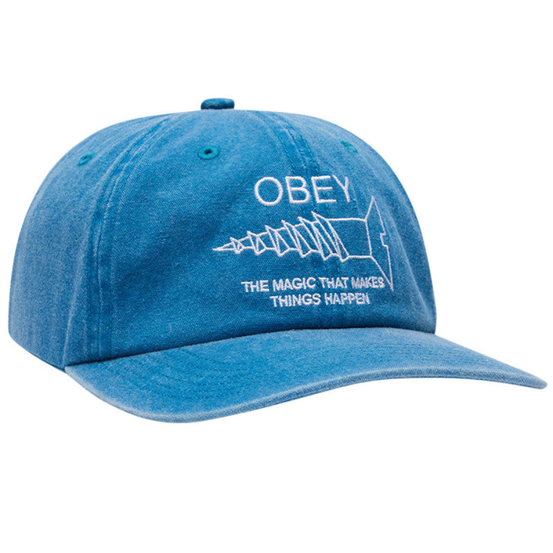 Obey Pigment Things Happen Strapback Pigment Blue