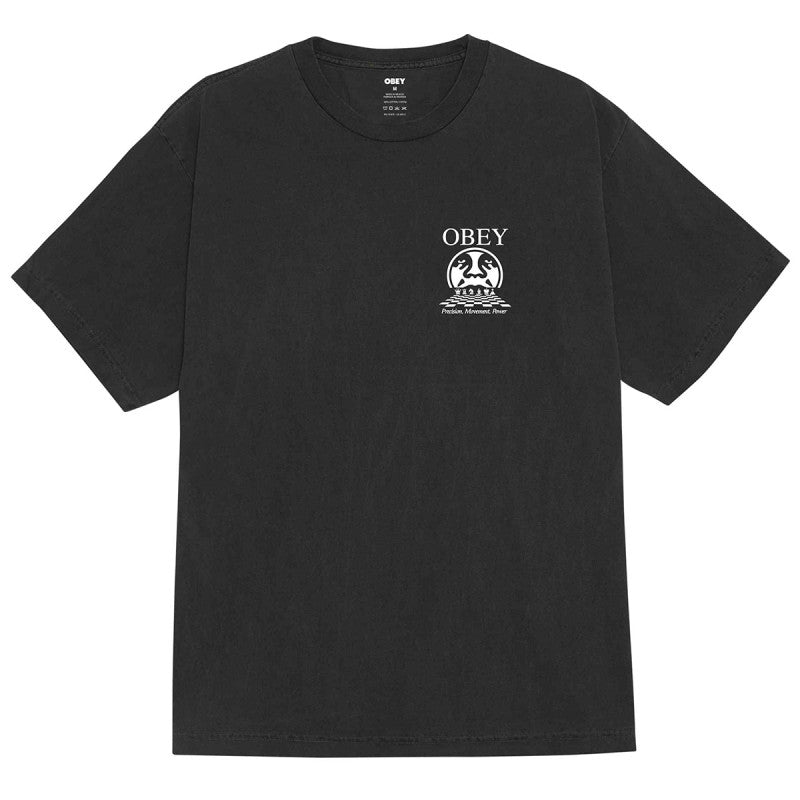 Obey Precision T-Shirt Pigment Dusty Black