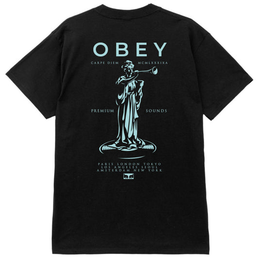 Obey Premium Sounds T-Shirt Black