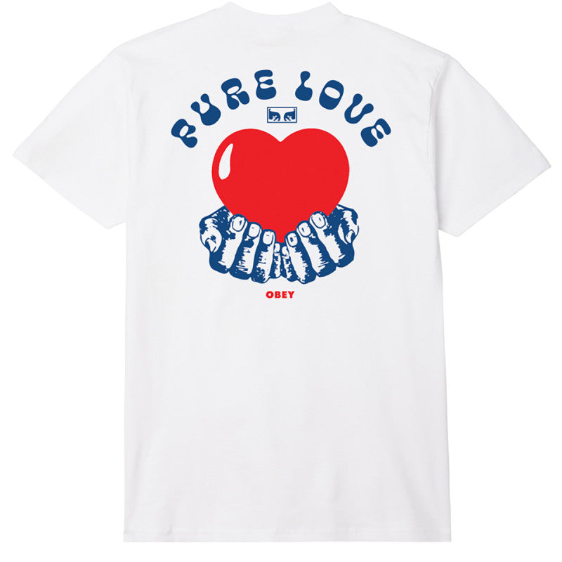 Obey Pure Love T-Shirt White