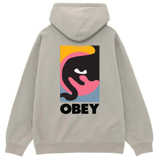 Obey Quarter Icon Hooded Sweater Moonstruck